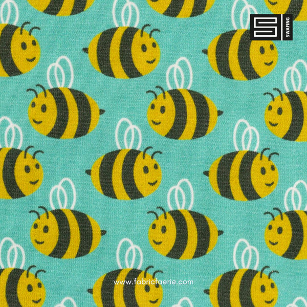 Animal Minis by käselotti - Bees • Pastel Mint Green