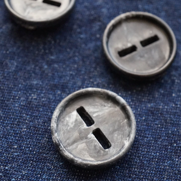 The Marble Button • Dark Marble